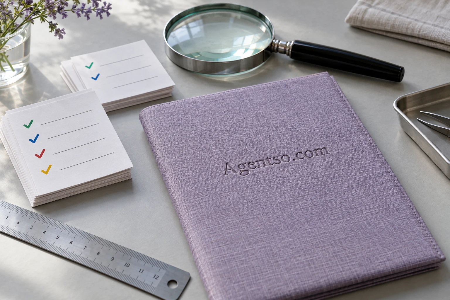 An agent evaluation workbench editorial photograph