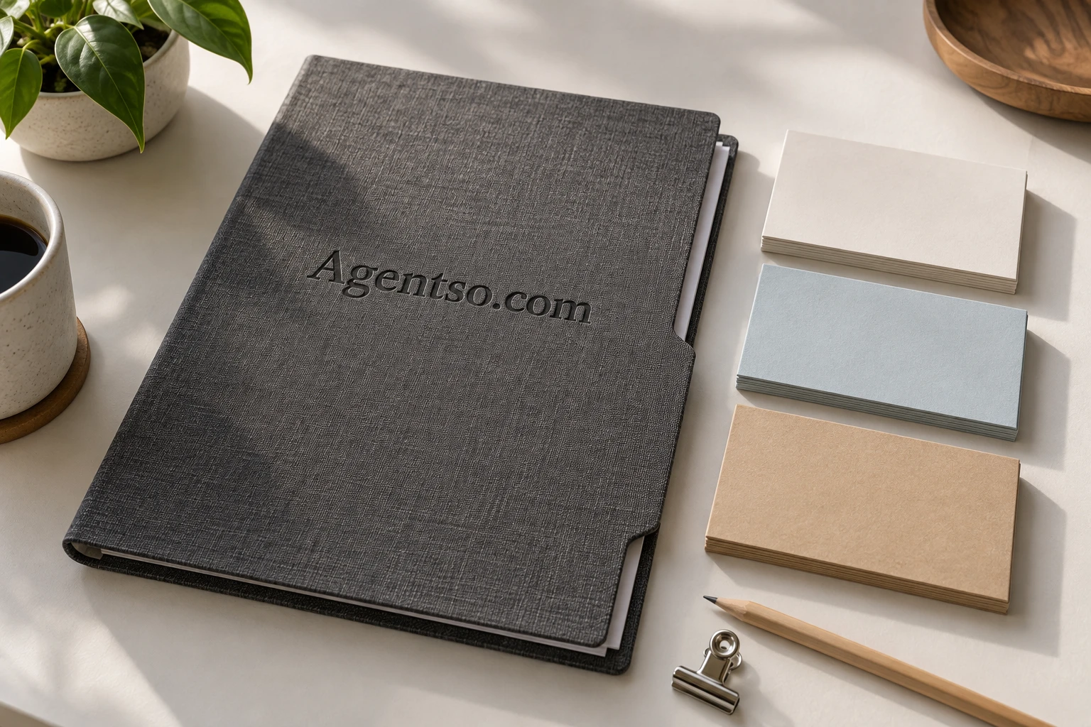 An agent operations studio editorial photograph